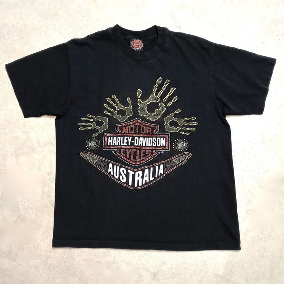 Harley-Davidson Other - Vintage 1996 Harley-Davidson Made in Australia T-Shirt Size SMALL Single Stitch